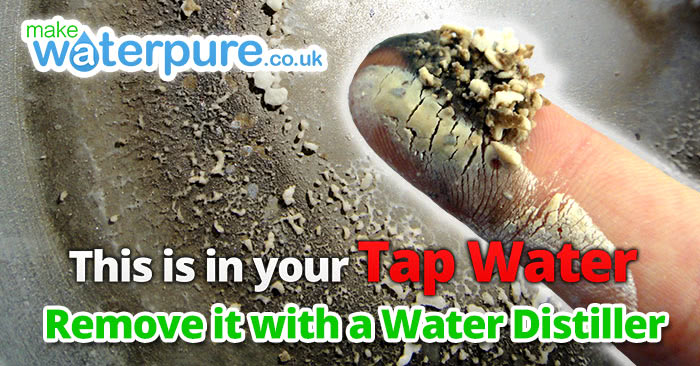 Look at what's really in your tap water with a Home Water Distiller